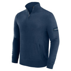Dallas Cowboys J. Palmer Franchise Quarter-Zip Sweater Navy - NFL