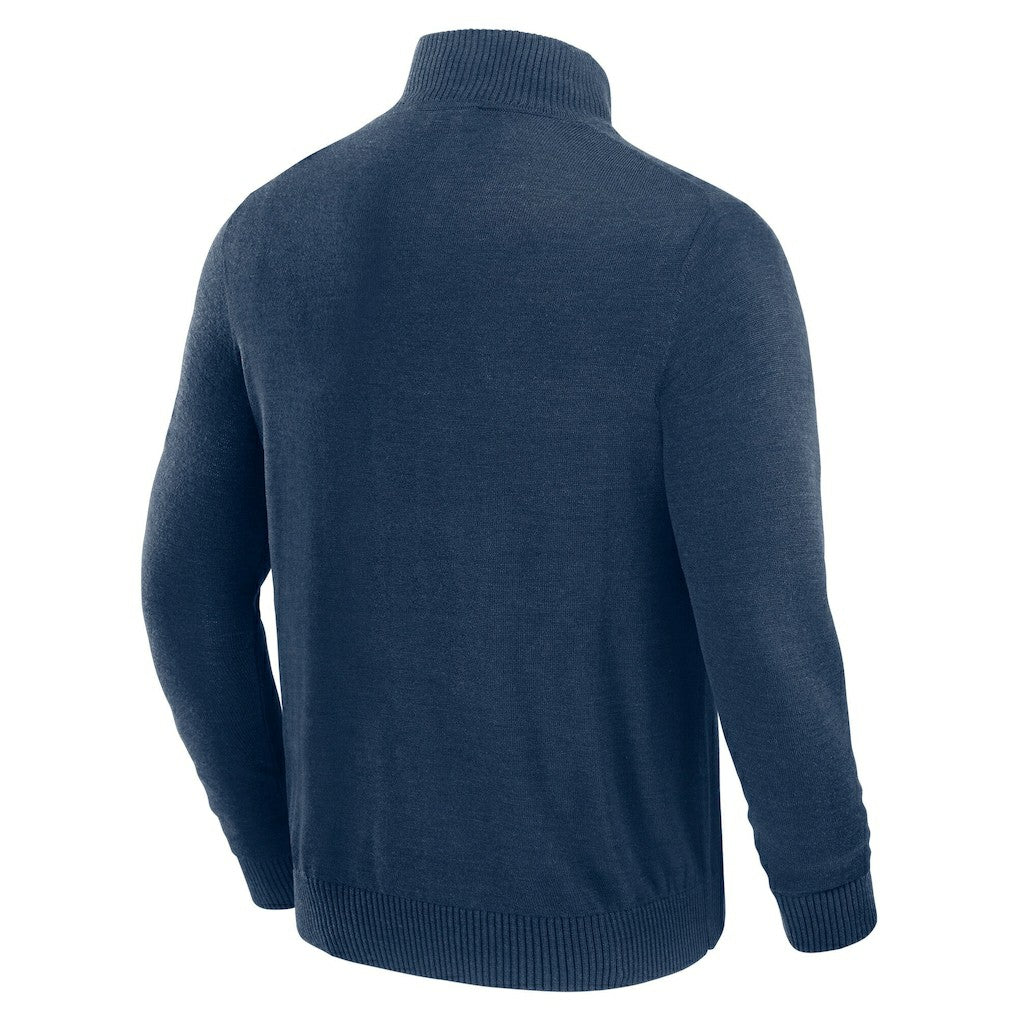 Dallas Cowboys J. Palmer Franchise Quarter-Zip Sweater Navy - NFL