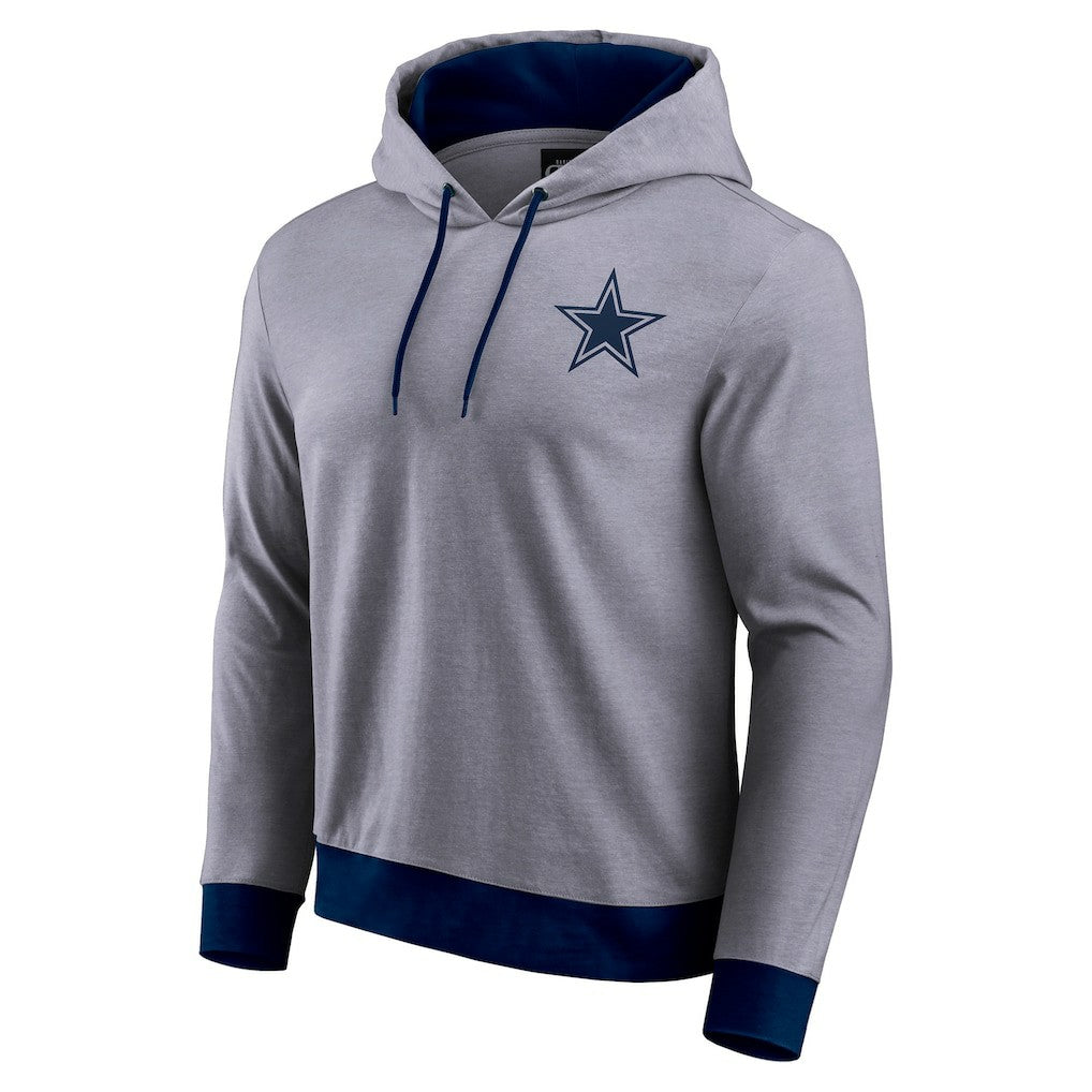 Dallas Cowboys Darius Rucker Collection Tonal Knit Pullover Hoodie Navy - Fanatics