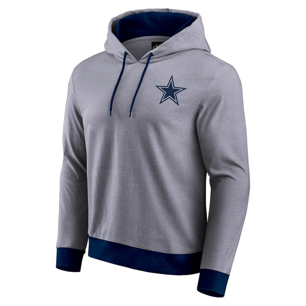 Dallas Cowboys Darius Rucker Collection Tonal Knit Pullover Hoodie Navy - Fanatics