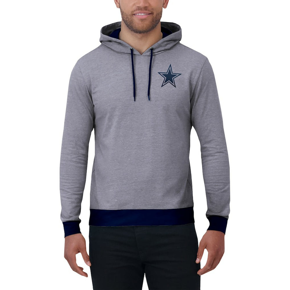 Dallas Cowboys Darius Rucker Collection Tonal Knit Pullover Hoodie Navy - Fanatics