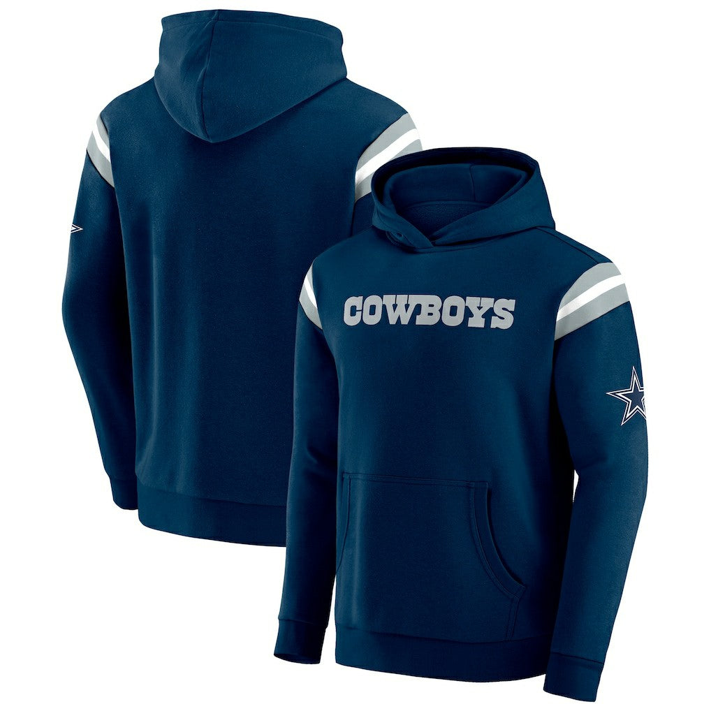 Dallas Cowboys Darius Rucker Collection Football Washed Pullover Hoodie Navy - Fanatics