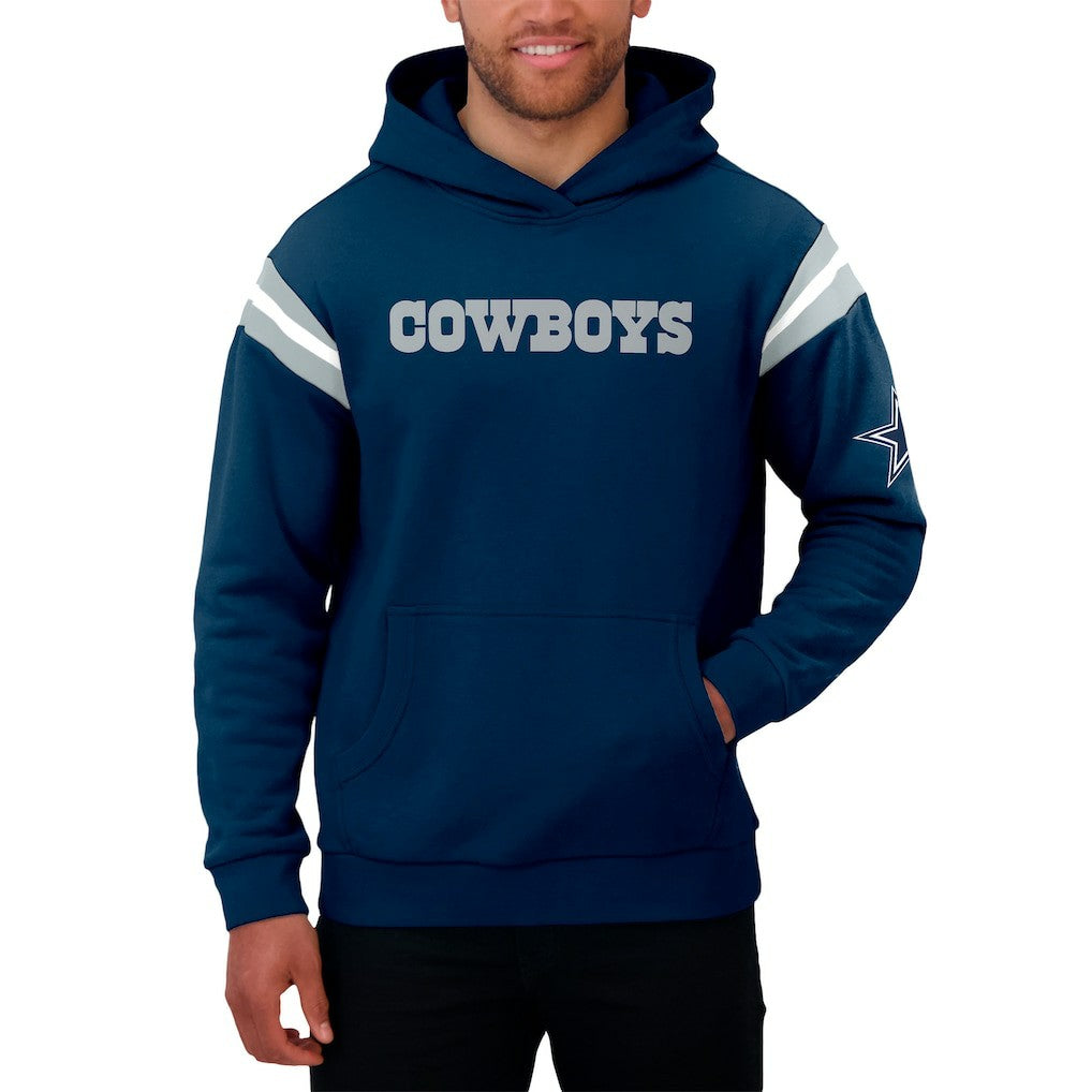 Dallas Cowboys Darius Rucker Collection Football Washed Pullover Hoodie Navy - Fanatics