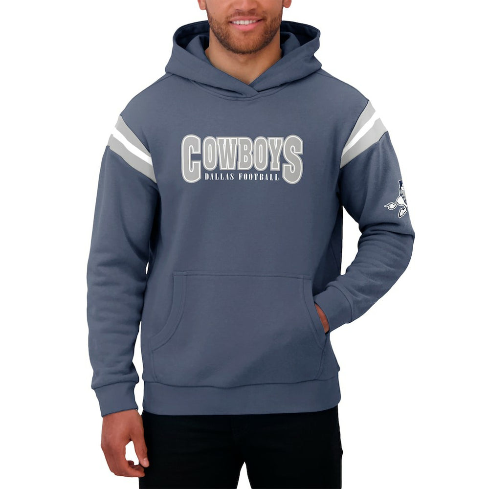 Dallas Cowboys Darius Rucker Collection Throwback Pullover Hoodie Navy - Fanatics