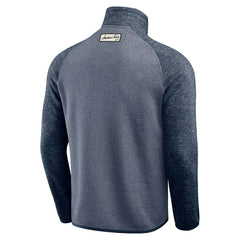 Dallas Cowboys Darius Rucker Collection Tonal Quarter-Zip Jacket Navy - Fanatics