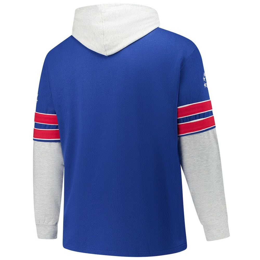 Buffalo Bills '47 Big & Tall Lacer Pullover Hoodie Royal - 47 brand