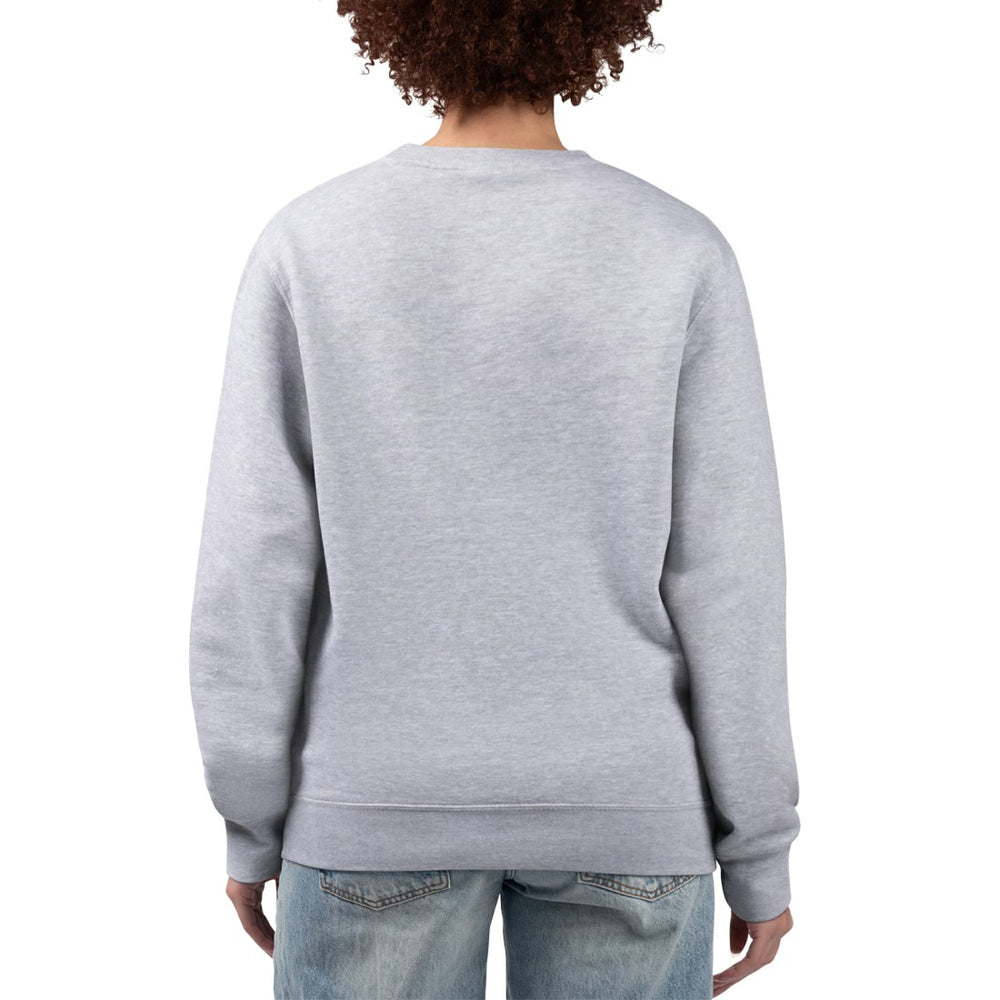 Detroit Lions G-III 4Her by Carl Banks Women's Flower Logo Graphic Fleece Pullover Sweatshirt Heather Gray - NFL