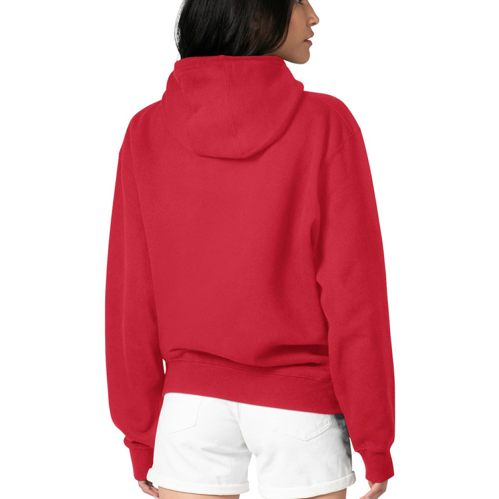 Tampa Bay Buccaneers G-III 4Her by Carl Banks Women's Flowers Team Logo Graphic Fleece Pullover Hoodie Red - NFL