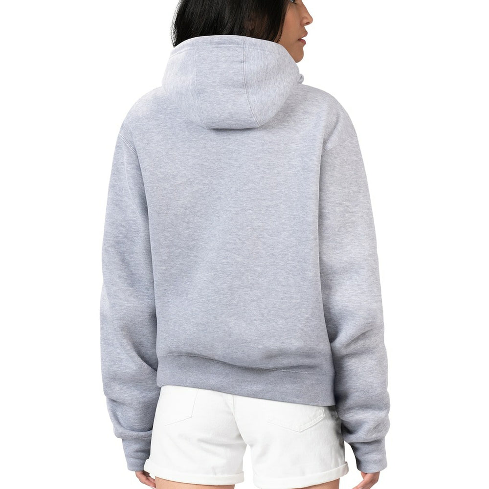 Washington Commanders G-III 4Her by Carl Banks Women's Flowers Team Logo Graphic Fleece Pullover Hoodie Heather Gray - NFL