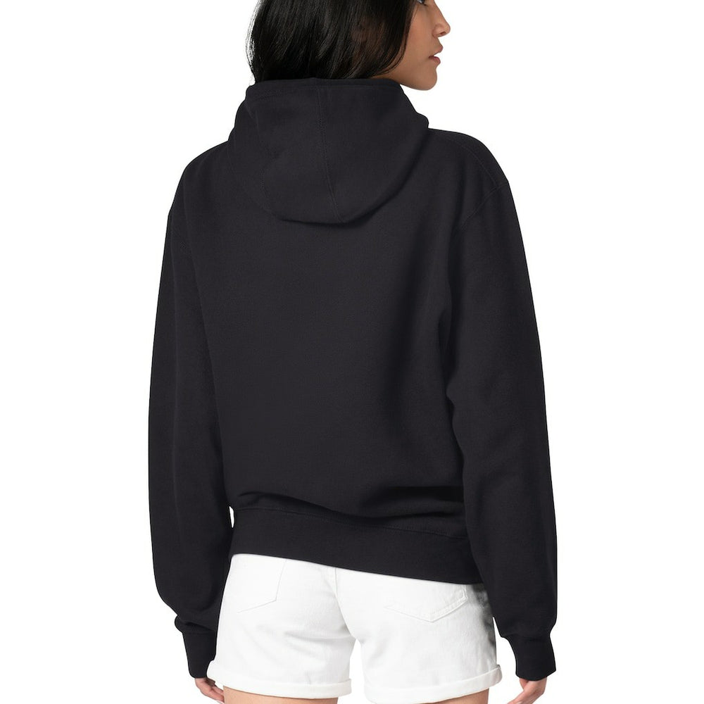 Philadelphia Eagles G-III 4Her by Carl Banks Women's Flowers Team Logo Graphic Fleece Pullover Hoodie Black - NFL