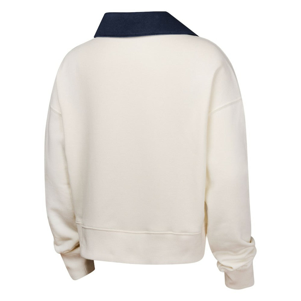 Houston Astros Girls Youth Ballpark Hit Collared V-Neck Pullover Sweatshirt Online