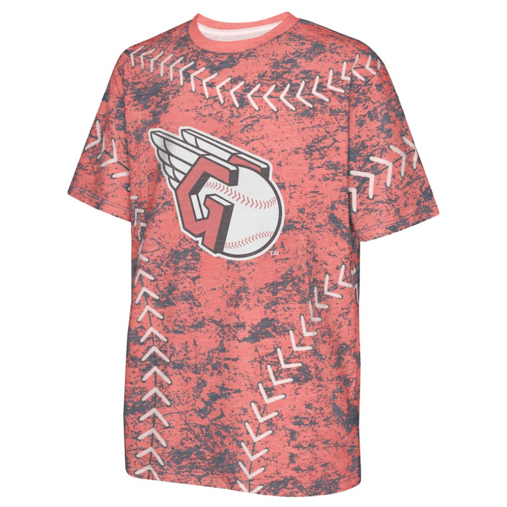 Cleveland Guardians Youth Slide Score Bold T-Shirt Sale
