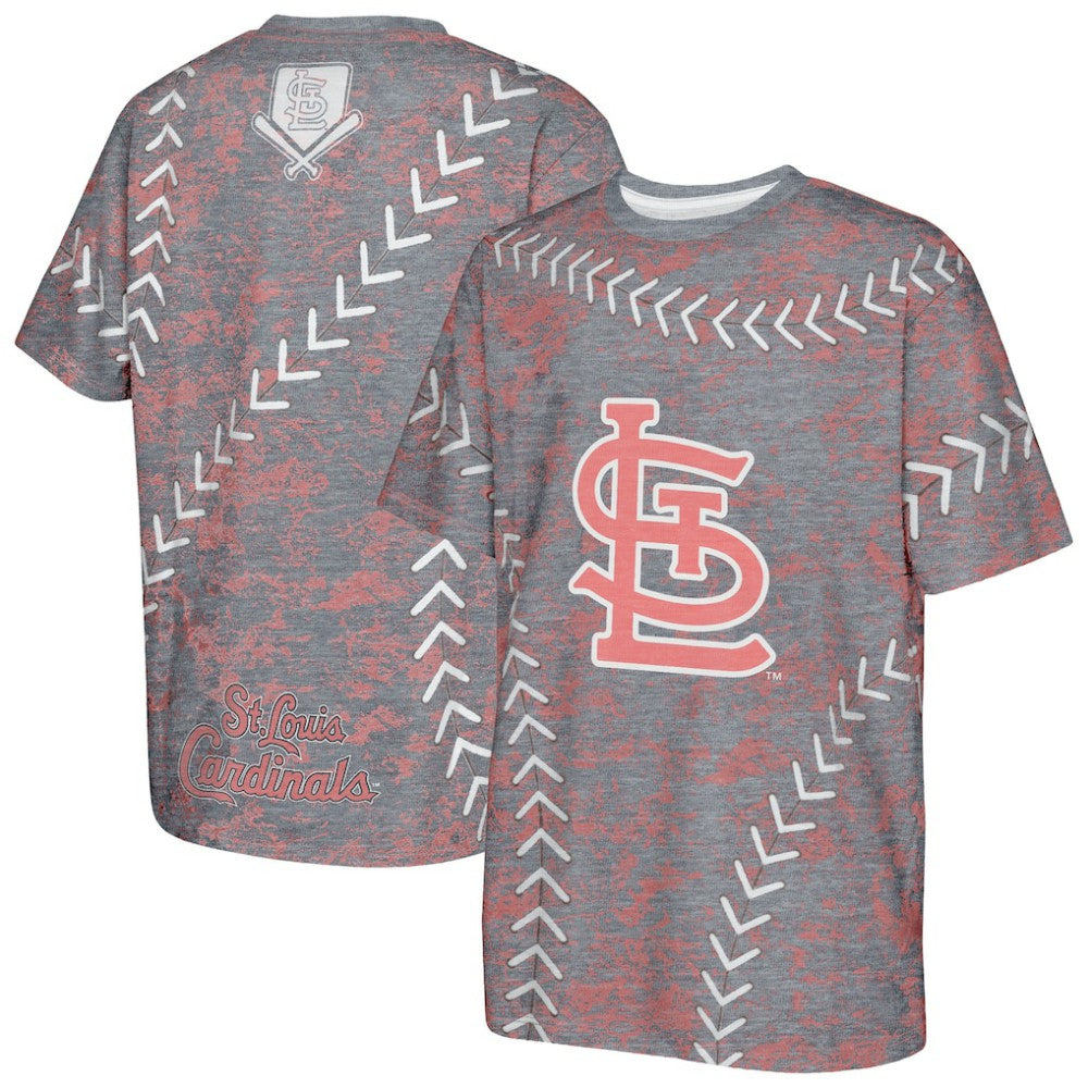 St. Louis Cardinals Youth Slide Score Bold T-Shirt Lifestyle
