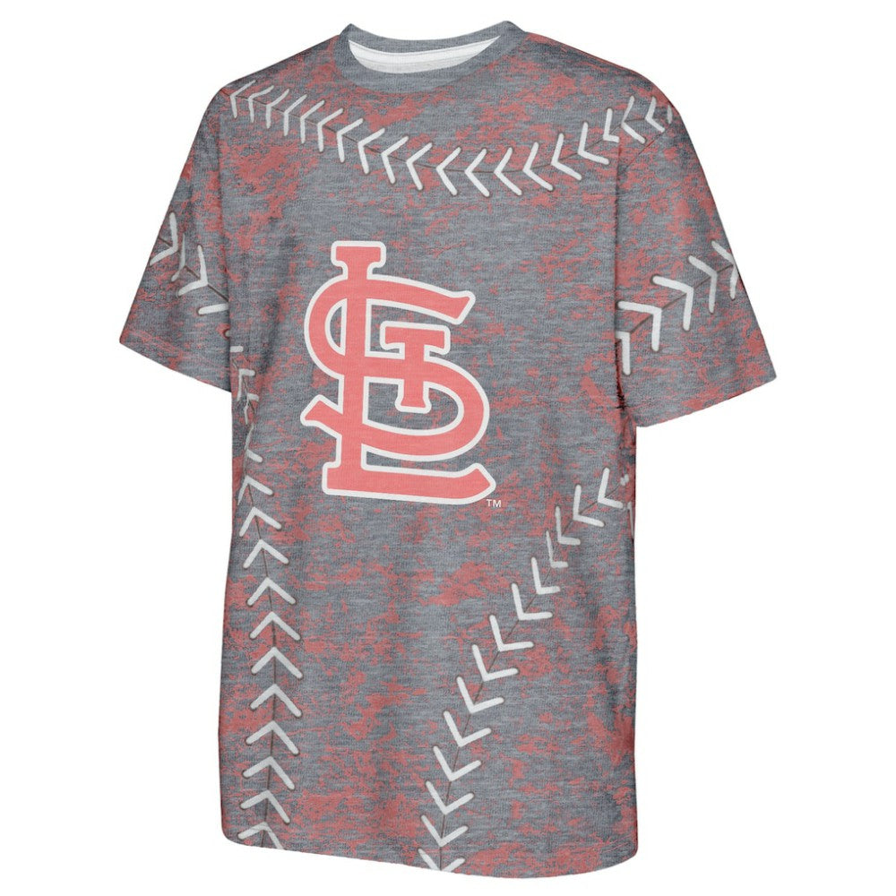St. Louis Cardinals Youth Slide Score Bold T-Shirt Lifestyle