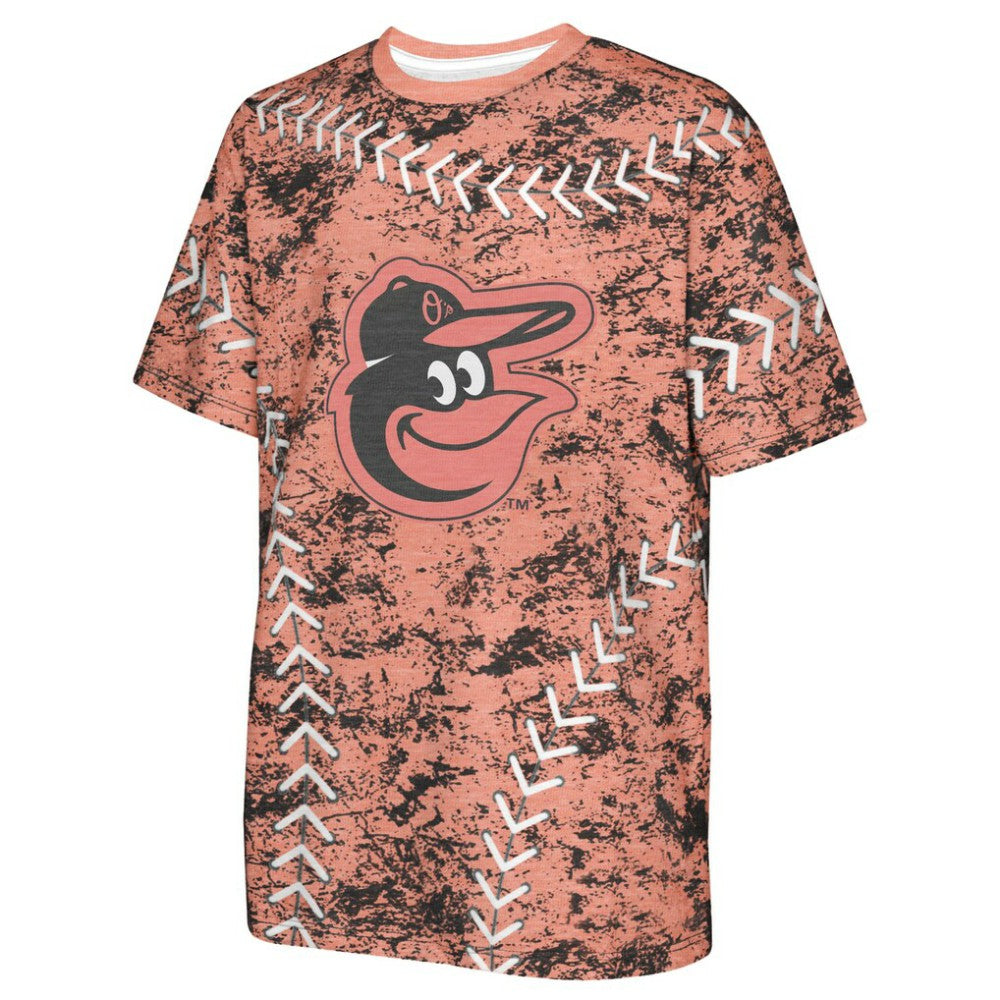 Baltimore Orioles Youth Slide Score Bold T-Shirt On Sale