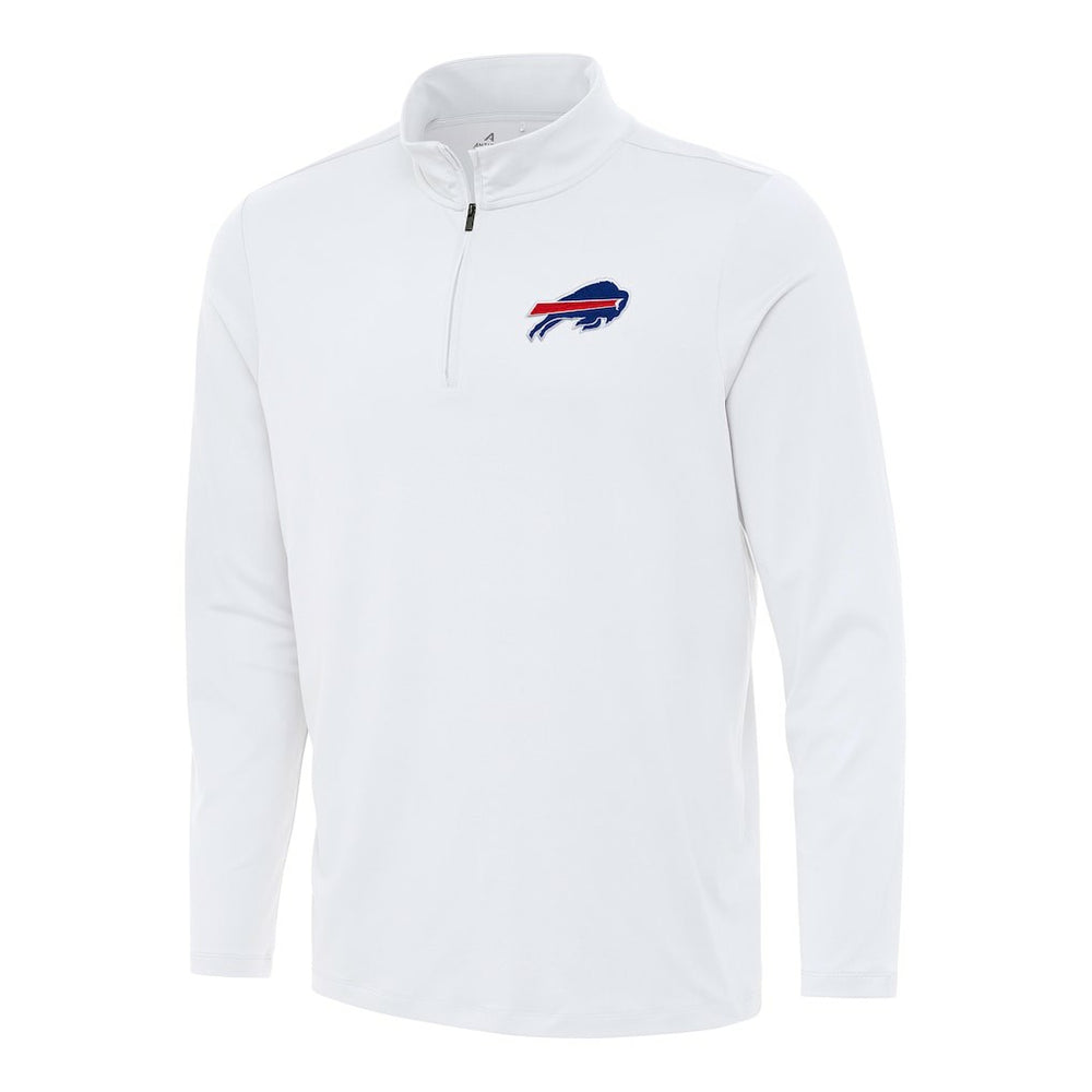 Buffalo Bills Antigua Reprocess Quarter-Zip Top White - NFL