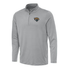 Jacksonville Jaguars Antigua Reprocess Quarter-Zip Top Gray - NFL