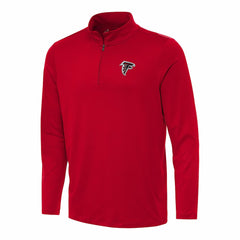 Atlanta Falcons Antigua Reprocess Quarter-Zip Top Red - NFL