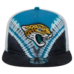 Jacksonville Jaguars New Era Throwback Dye Golfer Snapback Hat Teal/Black - NFL