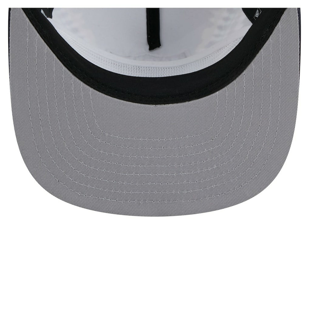 Las Vegas Raiders New Era Throwback Dye Golfer Snapback Hat Gray/Black - NFL