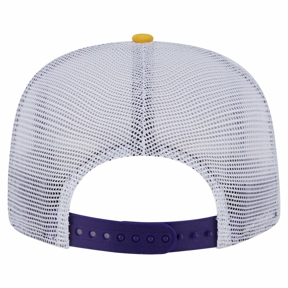 Minnesota Vikings New Era Throwback Dye Golfer Snapback Hat Gold/Purple - NFL
