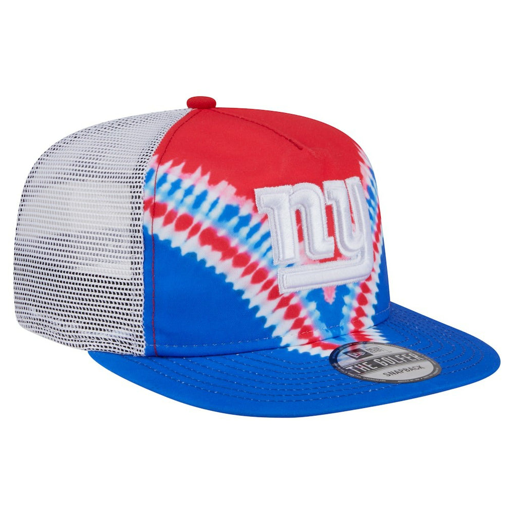 New York Giants New Era Throwback Dye Golfer Snapback Hat Red/Royal - NFL