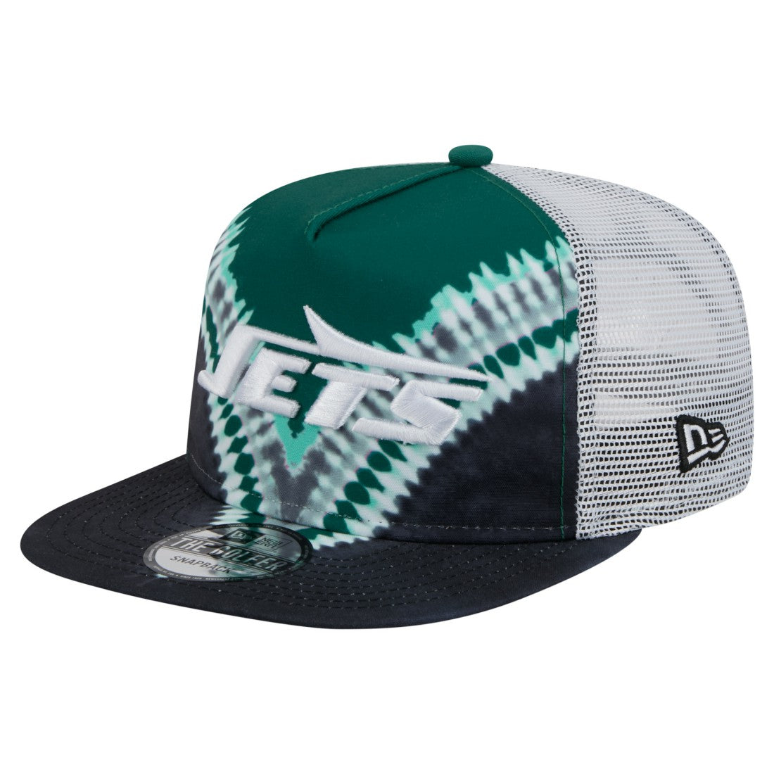 New York Jets New Era Throwback Dye Golfer Snapback Hat Green/Black - NFL