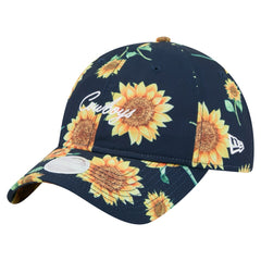 Dallas Cowboys New Era Women's Adventure Sunflower 9TWENTY Adjustable Hat Navy - NFL