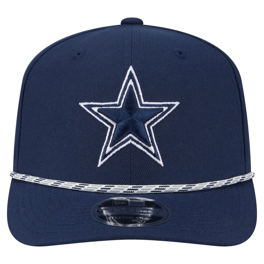 Dallas Cowboys New Era Gameday Multi Rope 9SEVENTY Stretch-Snap Hat Navy - NFL