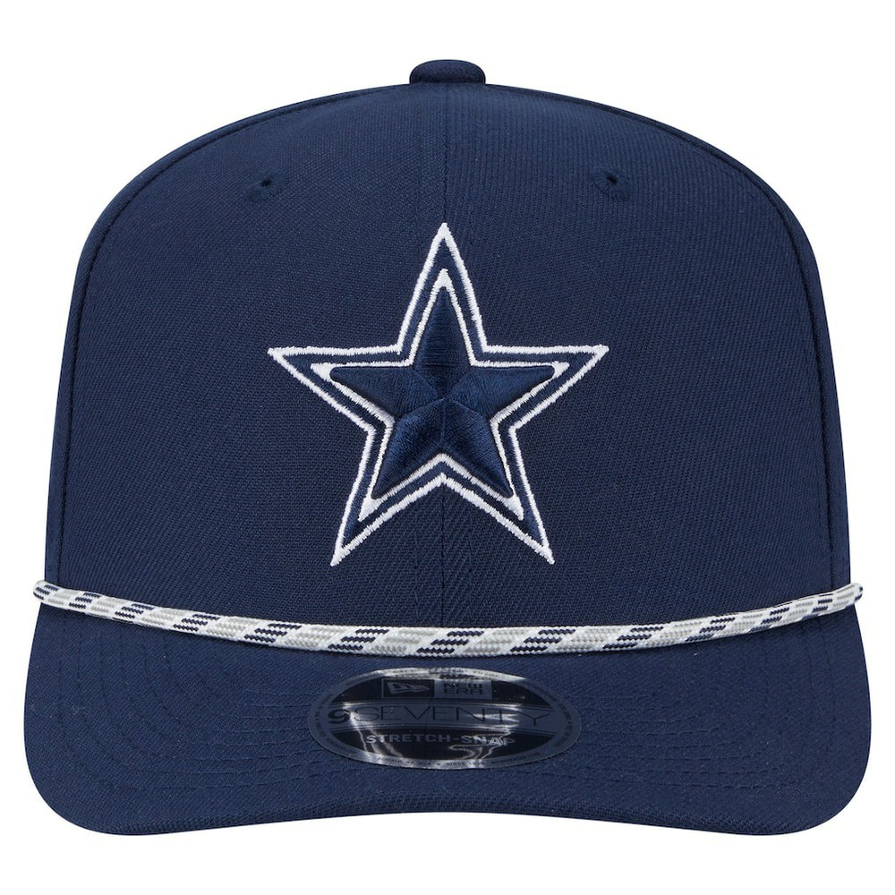 Dallas Cowboys New Era Gameday Multi Rope 9SEVENTY Stretch-Snap Hat Navy - NFL
