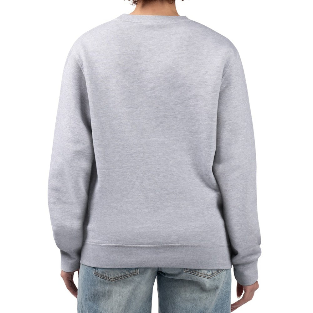 Chicago Blackhawks G-III 4Her by Carl Banks Women's Flower Logo Pullover Sweatshirt Heather Gray