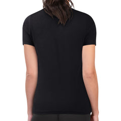 Philadelphia Flyers - G-III 4Her by Carl Banks Women's Super-Slim Fit Lightweight Flower Logo T-Shirt Black