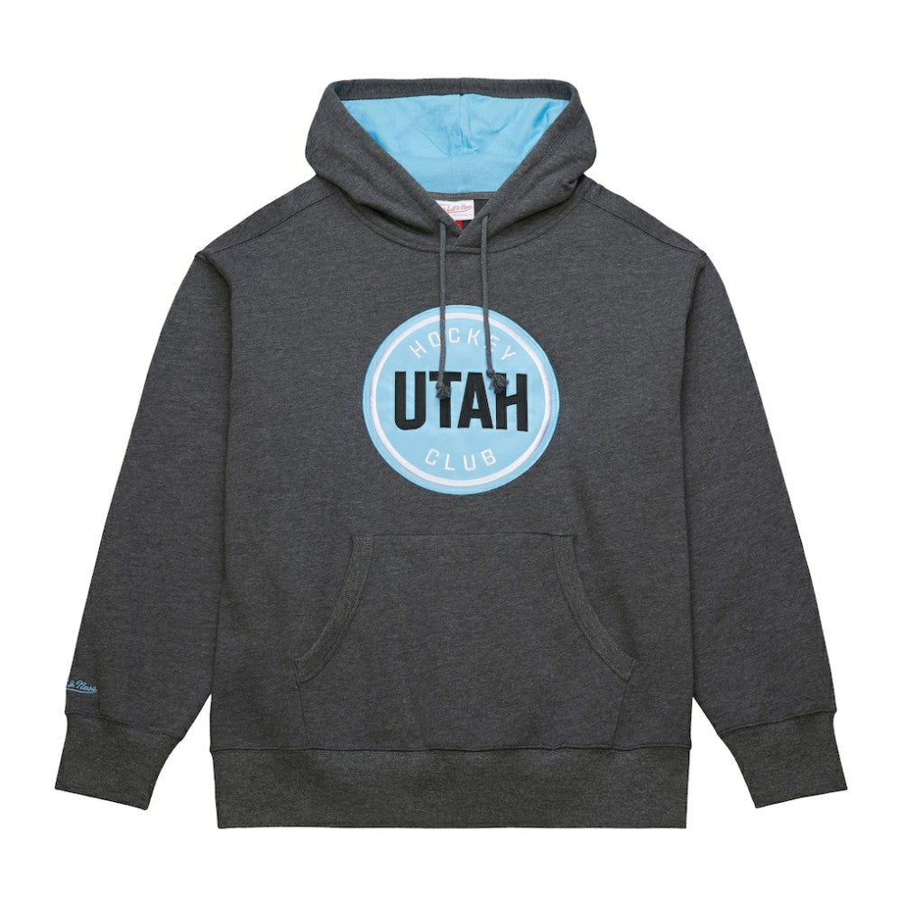 Utah Hockey Club Mitchell & Ness Playoff Pullover Hoodie Anthracite