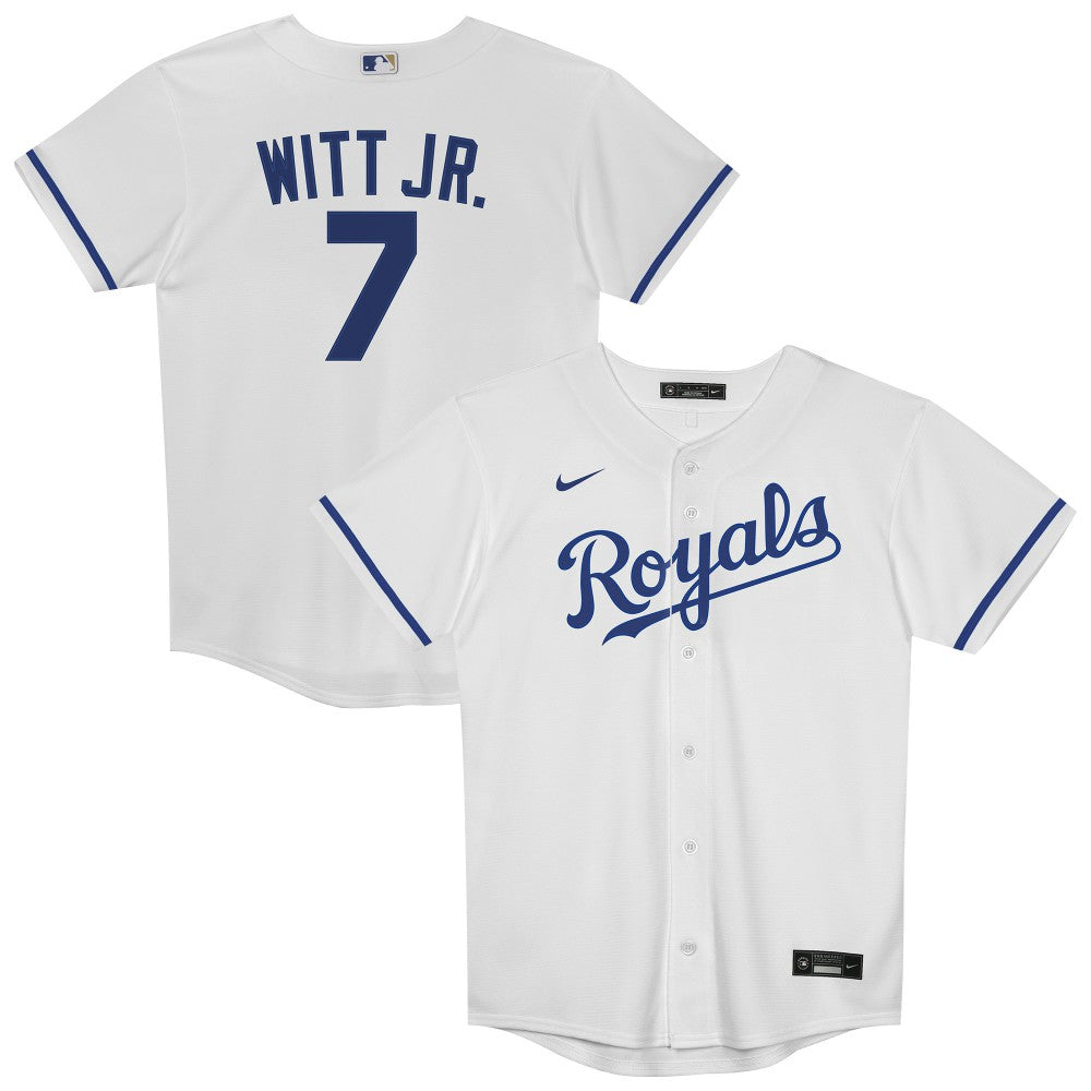 Bobby Witt Jr. Kansas City Royals Nike Preschool Home Replica Player Jersey - White | MLB Jerseys