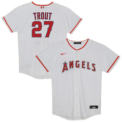 Mike Trout Los Angeles Angels Nike Preschool Home Replica Player Jersey Sale