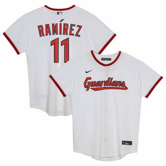 José Ramírez Cleveland Guardians Nike Preschool Home Player Jersey - White | MLB Jerseys