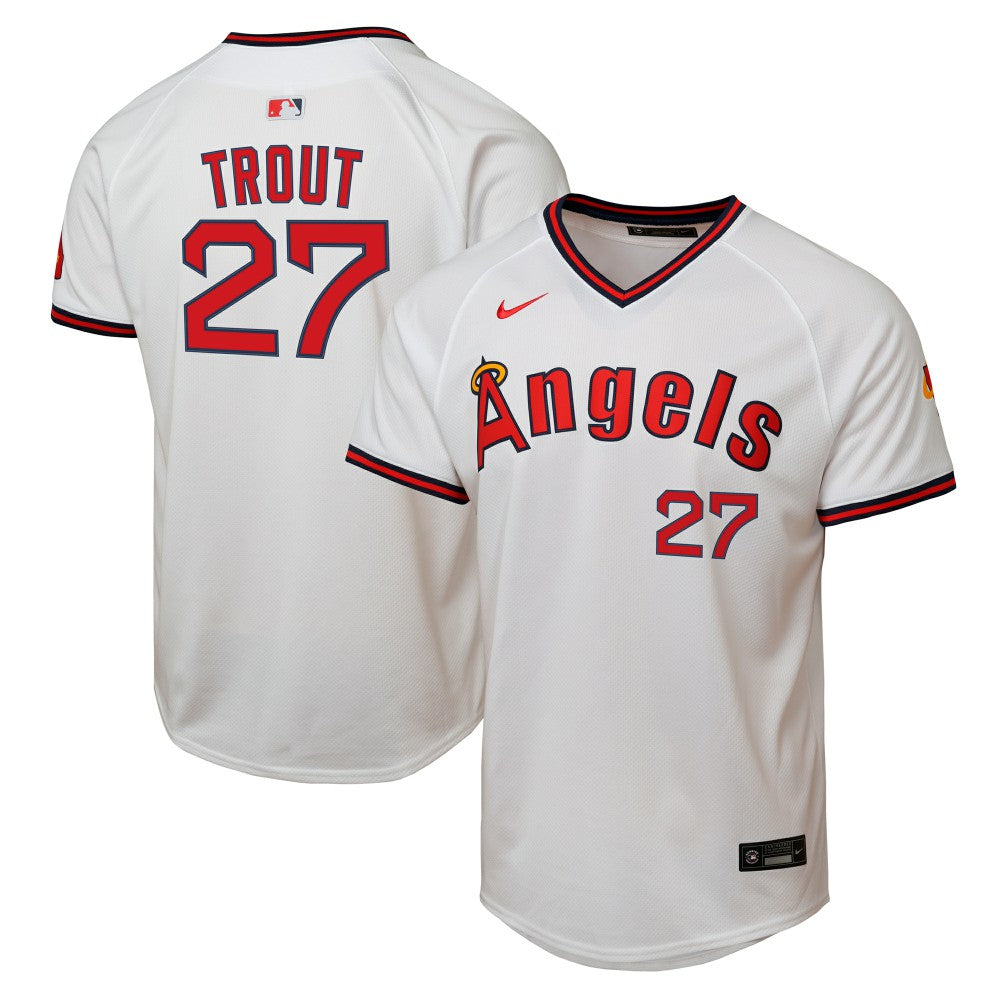 Mike Trout Los Angeles Angels Nike Youth Alternate 2 Limited Player Jersey On Sale