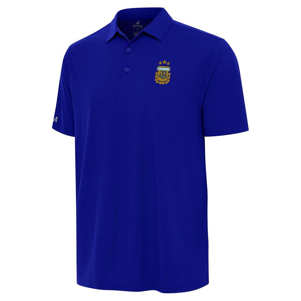 Argentina National Team Antigua Era Solid Polo - Royal