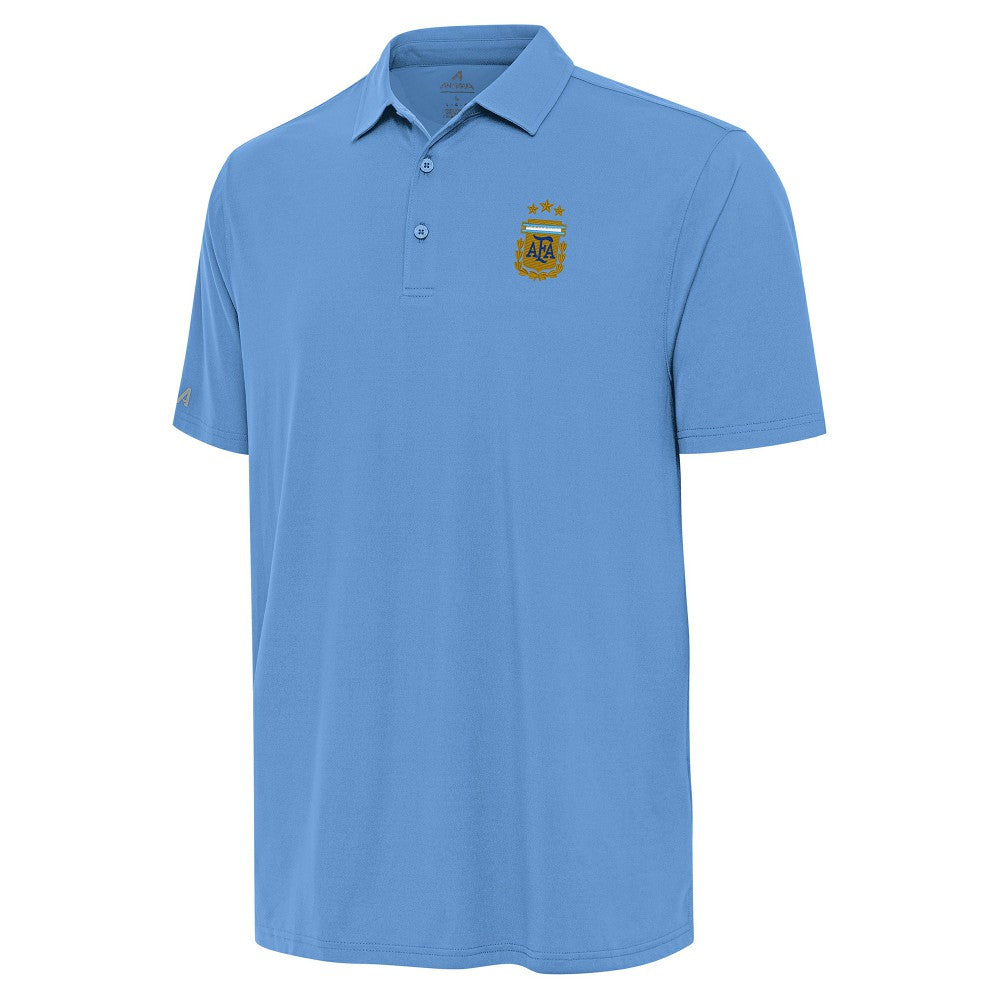Argentina National Team Antigua Era Solid Polo - Powder Blue