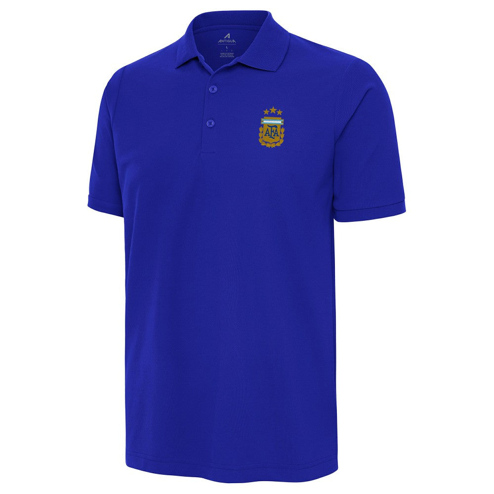 Argentina National Team Antigua Legacy Pique Polo - Royal