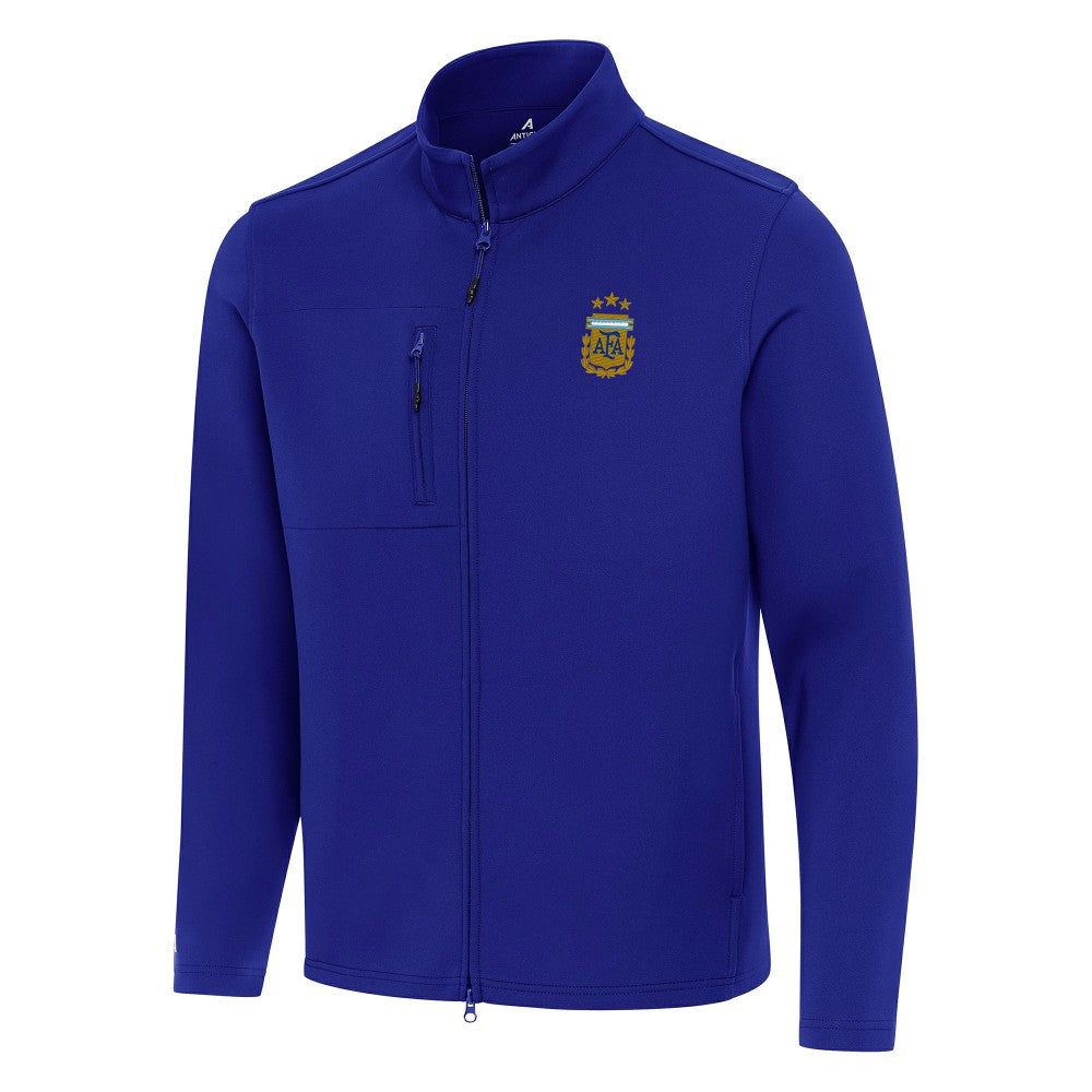 Argentina National Team Antigua Objection Full-Zip Jacket - Royal