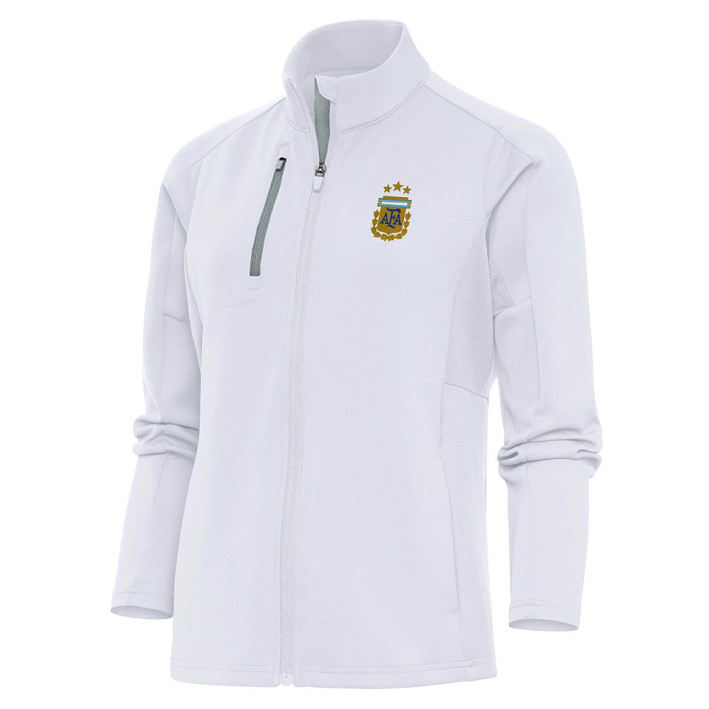 Argentina National Team Antigua Women's Generation Full-Zip Jacket - White