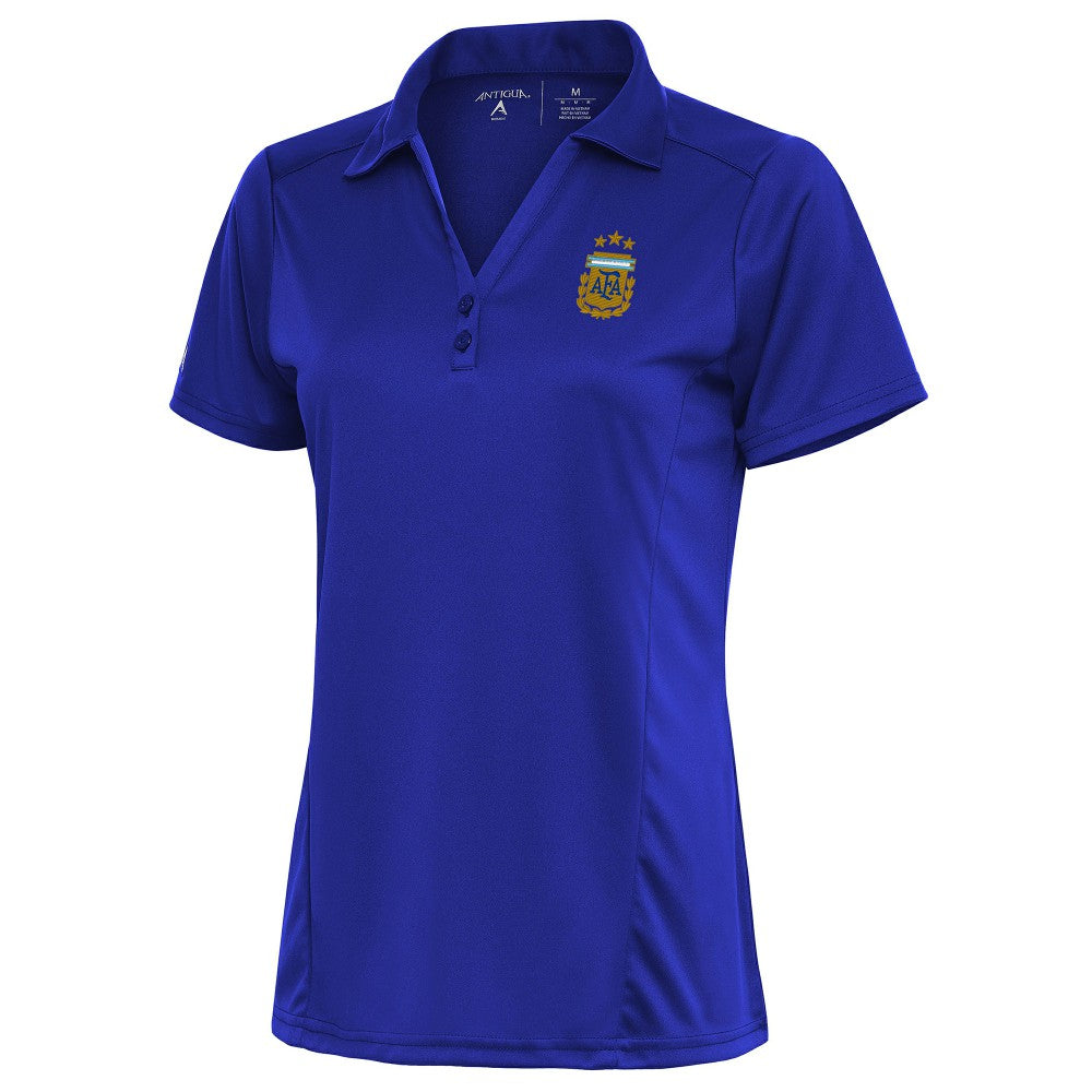 Argentina National Team Antigua Women's Tribute Polo - Royal