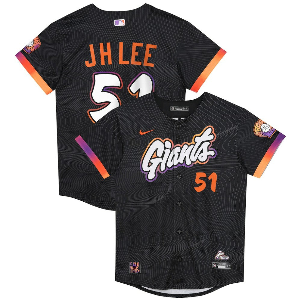 Jung Hoo Lee San Francisco Giants Nike Preschool 2025 City Connect Limited Player Jersey - Anthracite | MLB Jerseys