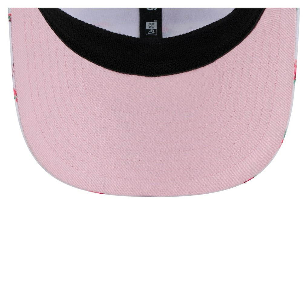 Los Angeles Chargers New Era Adventure Flamingo Pattern 9SEVENTY Stretch-Snap Hat White - NFL