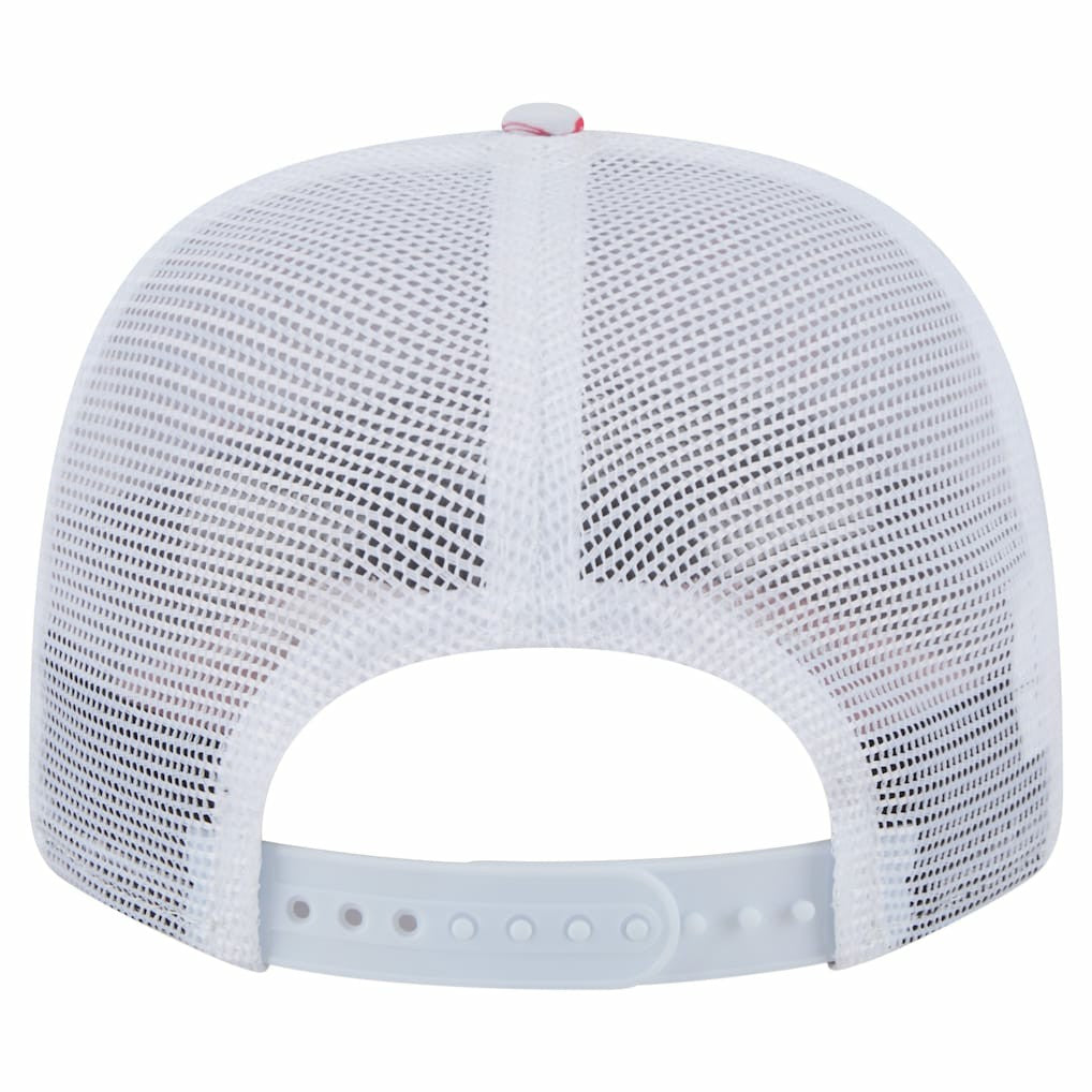Miami Dolphins New Era Adventure Flamingo Pattern 9SEVENTY Stretch-Snap Hat White - NFL