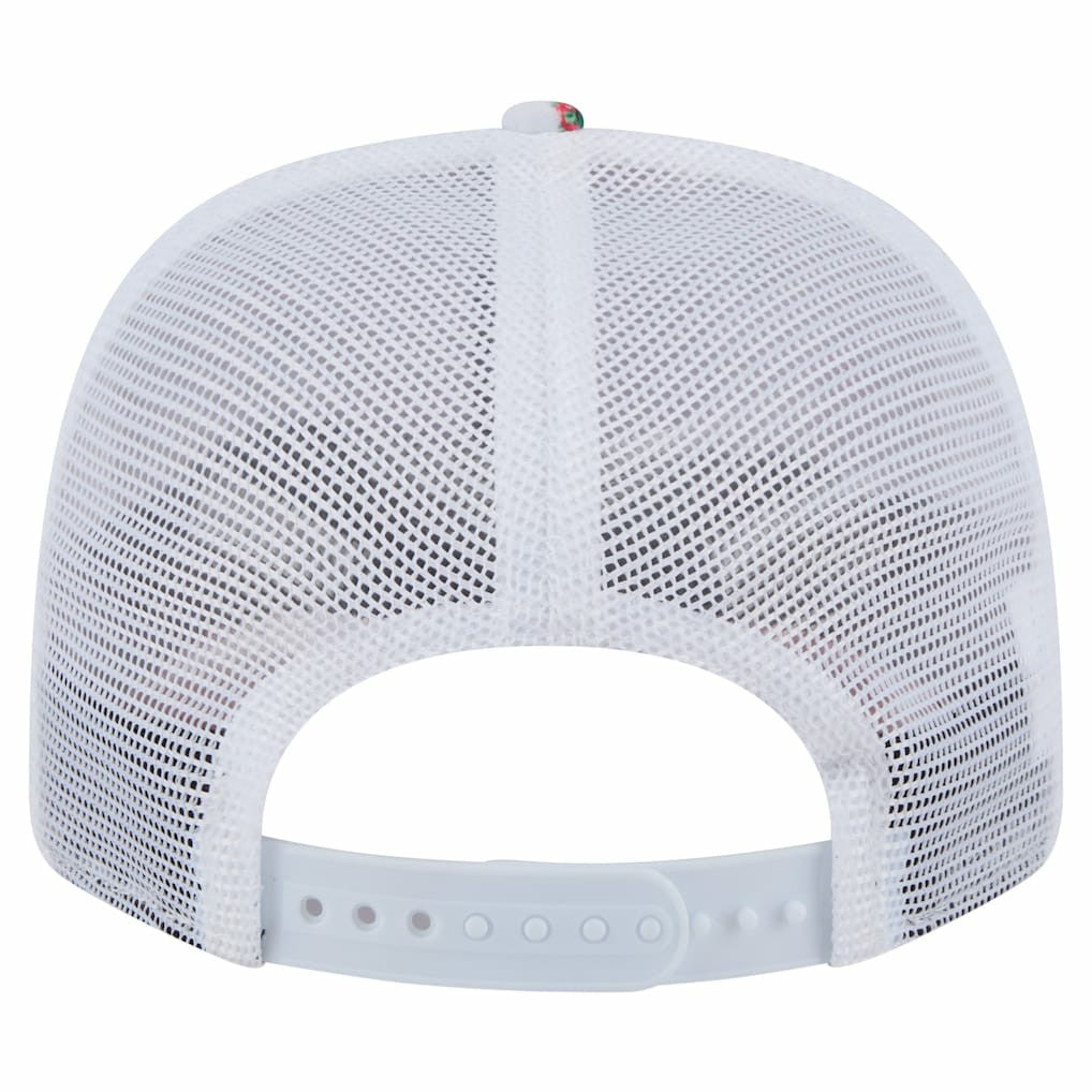 San Francisco 49ers New Era Adventure Flamingo Pattern 9SEVENTY Stretch-Snap Hat White - NFL