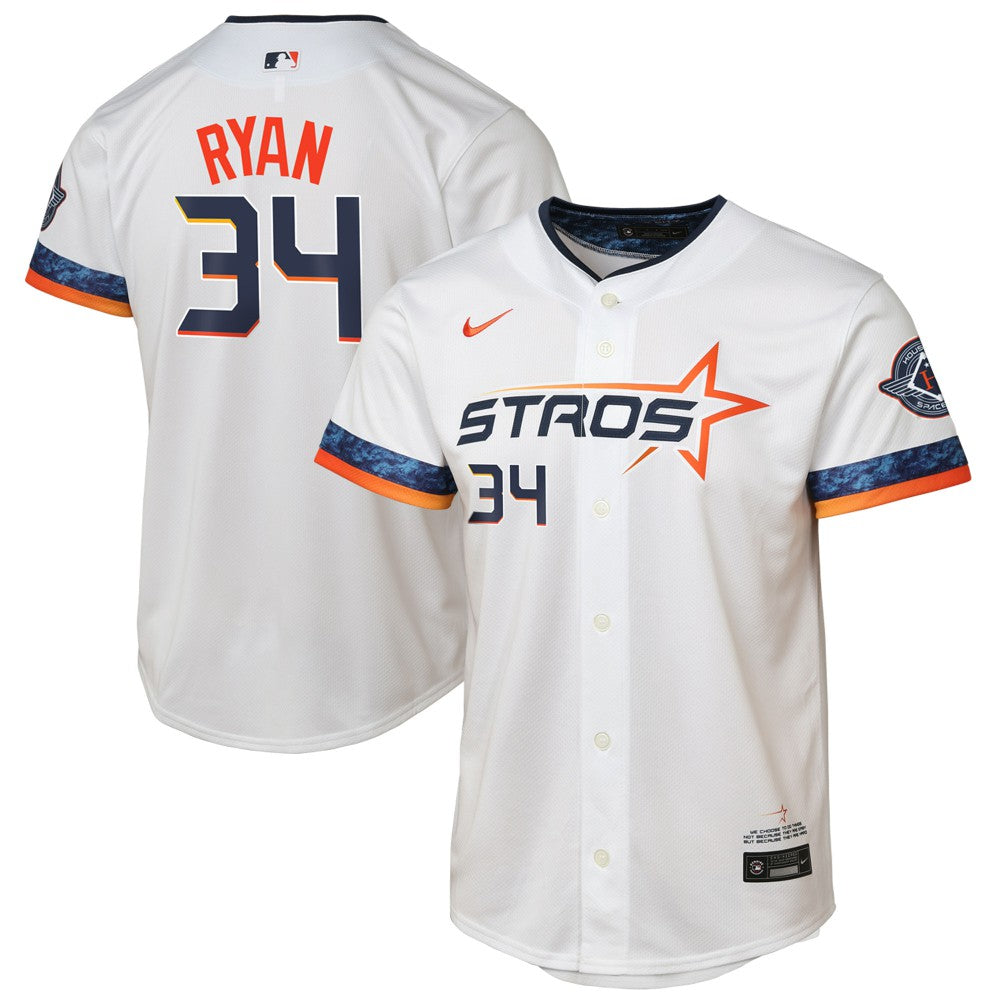 Nolan Ryan Houston Astros Nike Youth 2025 City Connect Limited Player Jersey Clearance