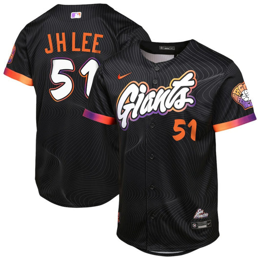 Jung Hoo Lee San Francisco Giants Nike Youth 2025 City Connect Limited Player Jersey - Anthracite | MLB Jerseys