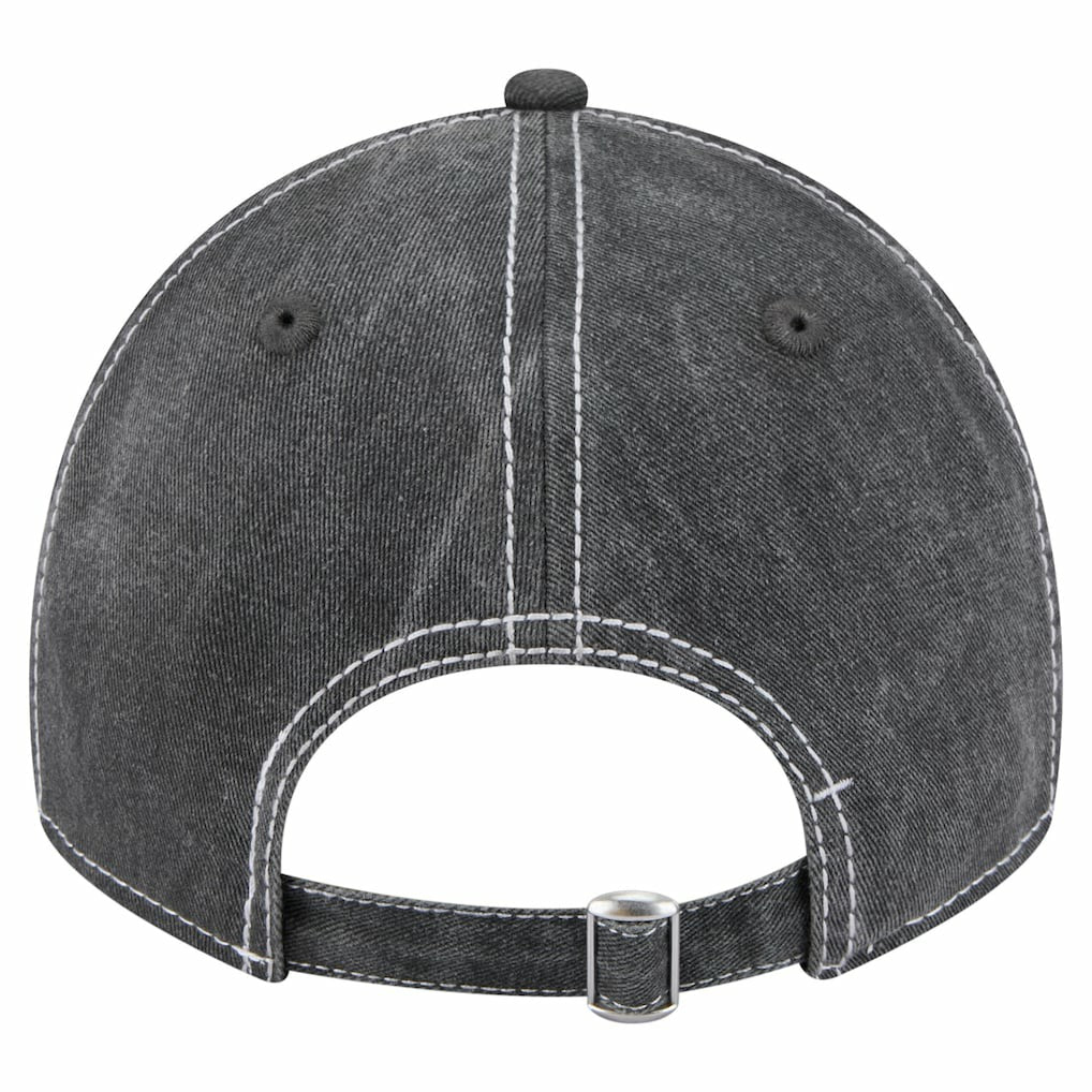 New Era - Chicago Bulls Pigment Dyed 9TWENTY Adjustable Hat - Black